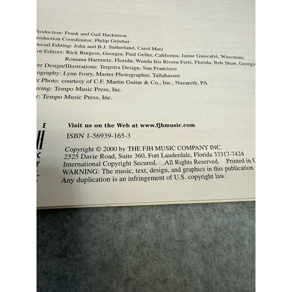 FJH Young Beginner Guitar Method Book 1 + Theory Activity‎ Book Set Learn Chords